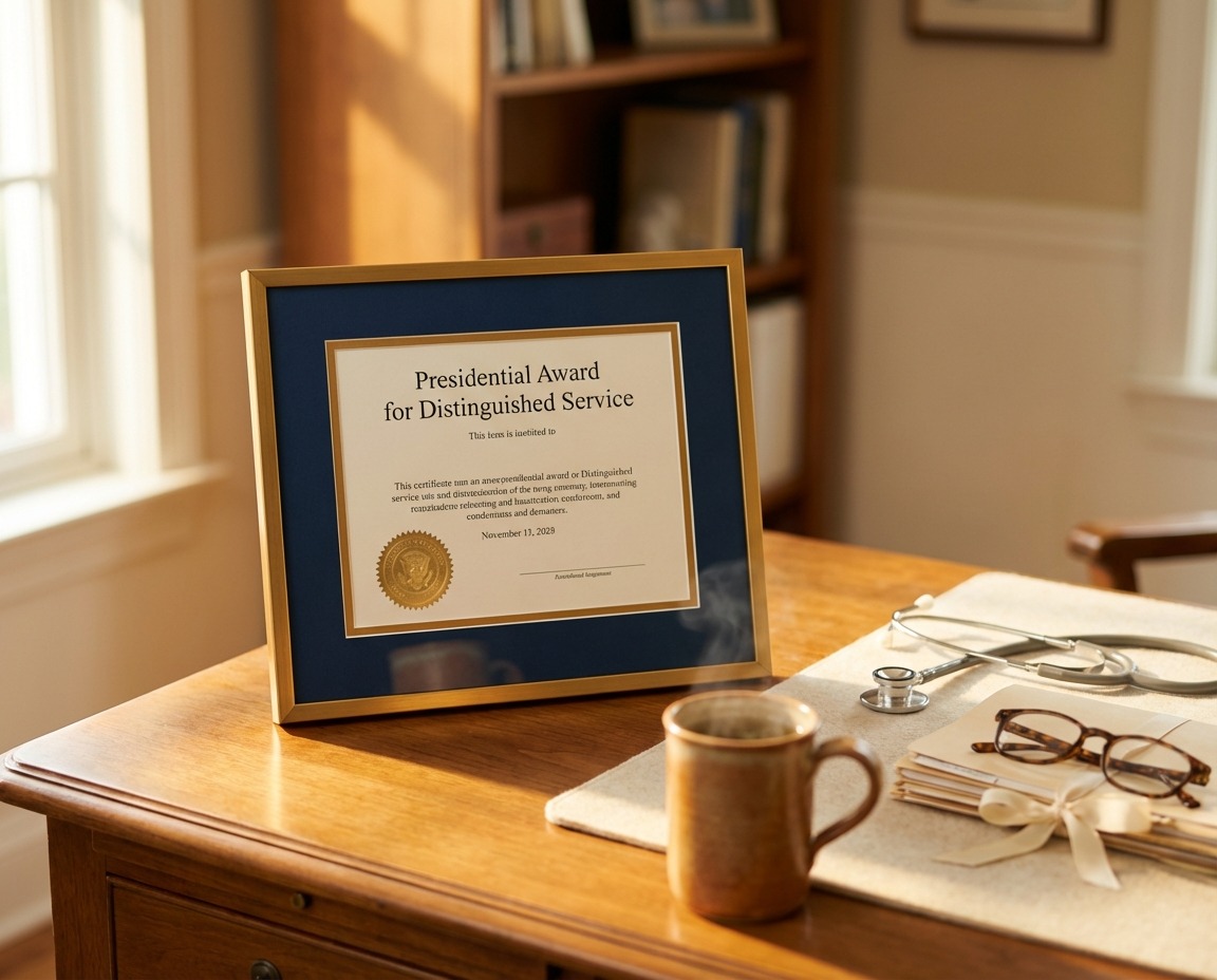 Presidential Award for Health in Community Service