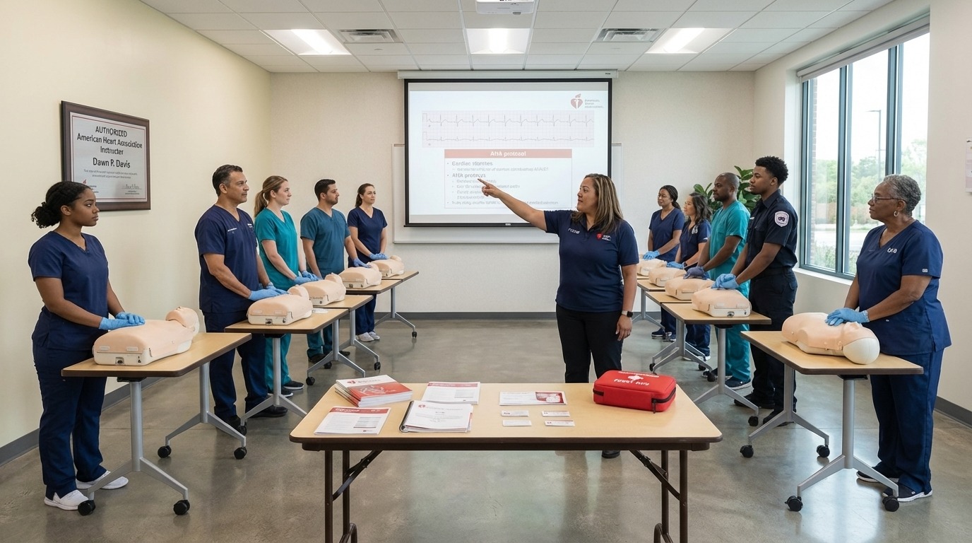 Group ACLS certification training
